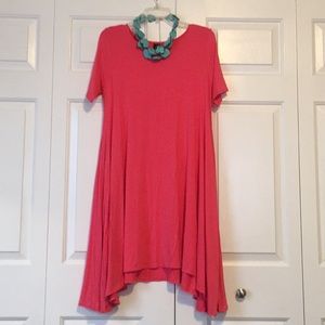 Agnes & Dora hot pink Joplin swing dress M